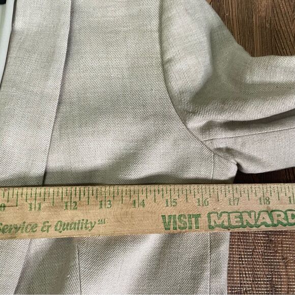 J. Crew Parke Stretch Linen Blend Blazer‎ in Flax Light Tan Brown 0 - Picture 5 of 11